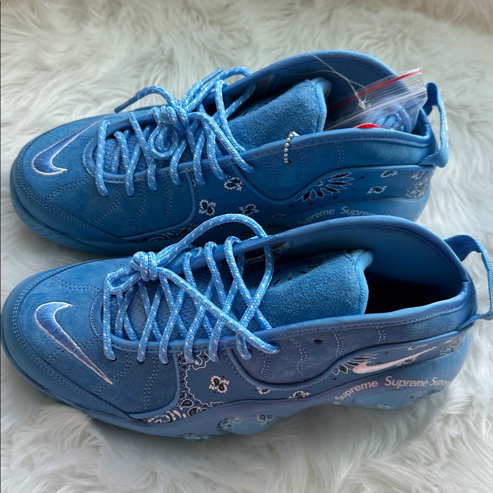 Nike x Supreme Air Zoom Flight 95 SP 'University Blue - Picture 5 of 9